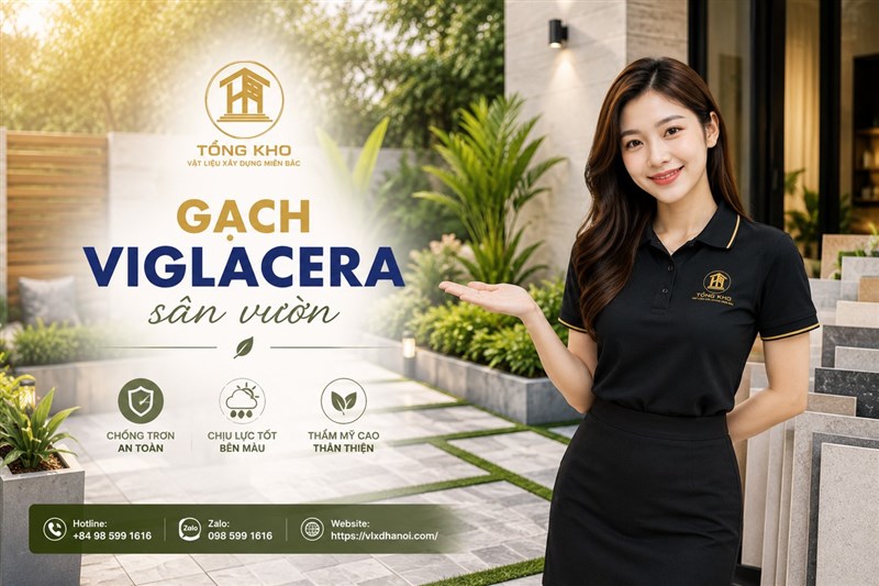 Gạch Viglacera sân vườn