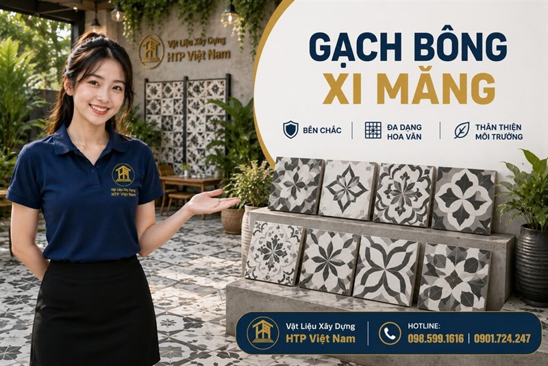 Gạch bông xi măng