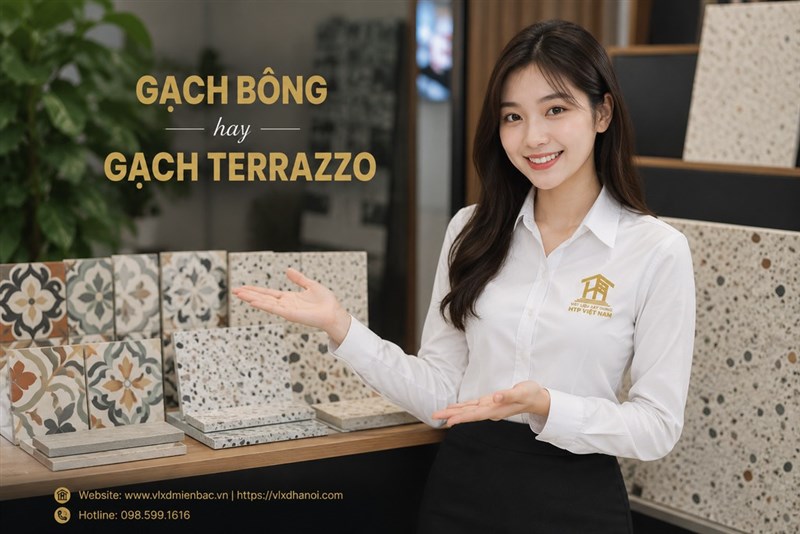 Gạch bông hay gạch terrazzo
