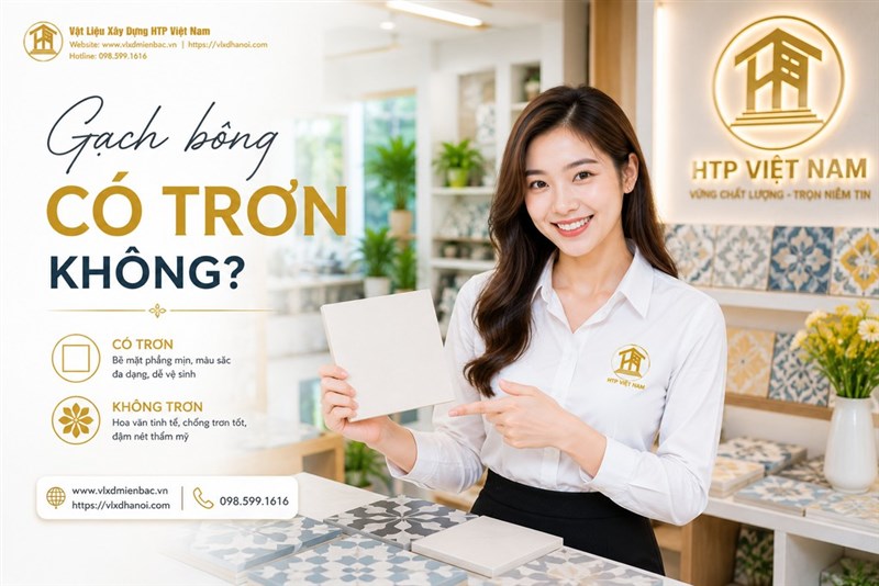 Gạch bông có trơn không