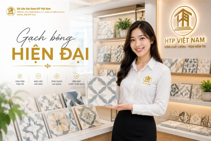 Gạch bông hiện đại