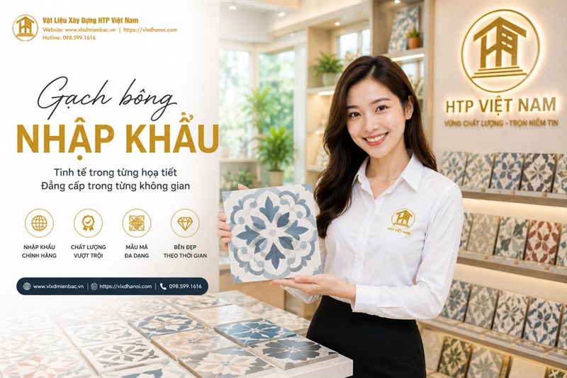 Gạch bông nhập khẩu